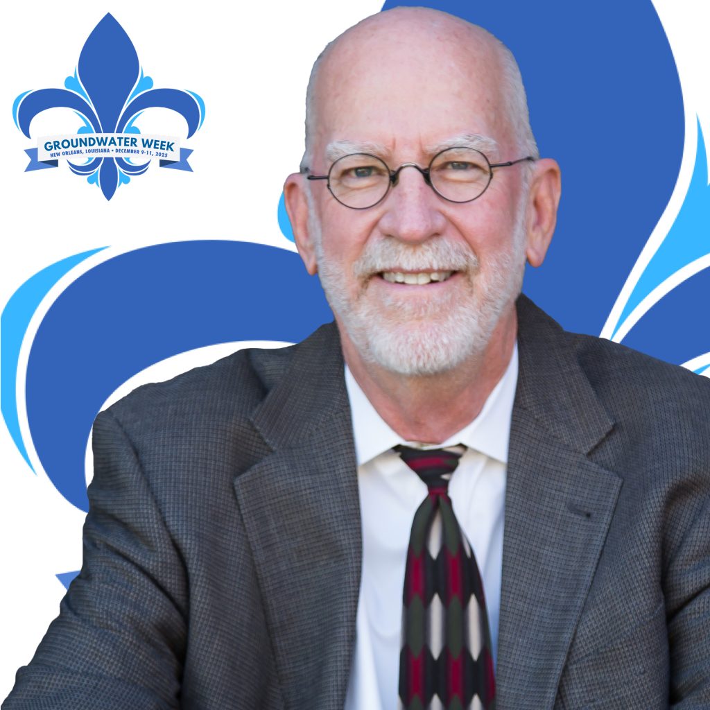 Marvin Glotfelty will present “Well Development Concepts and Considerations,” participate on a panel discussion on “Finding and Mentoring Your Replacement,” and be presented the 2025 National Ground Water Association M. King Hubbert Award during NGWA Groundwater Week taking place from December 9-11, in New Orleans